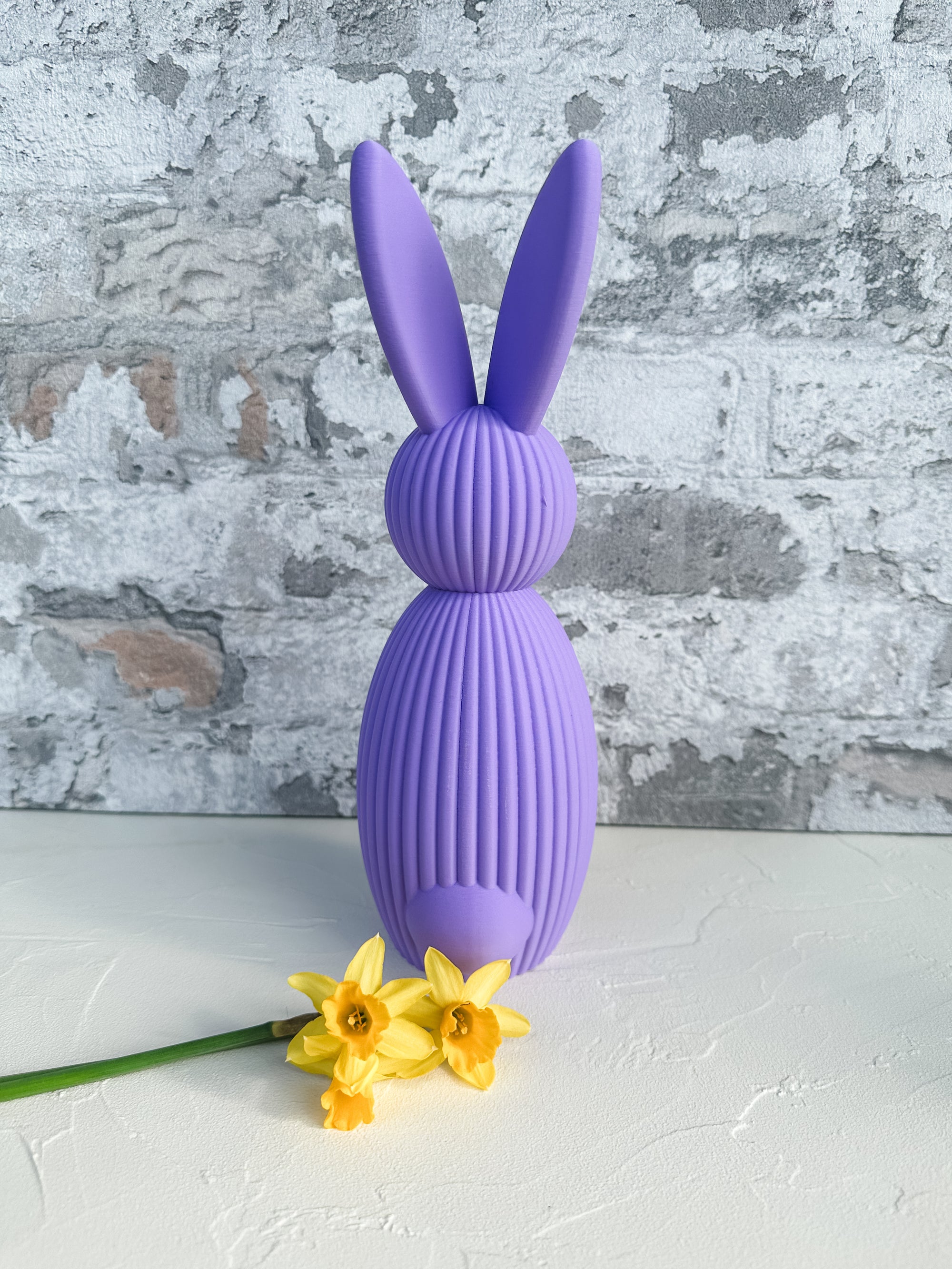Osterhase 25 cm Lavendel-Lila